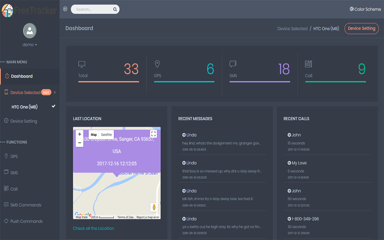 Hacking a Phone Using MobileTracking App