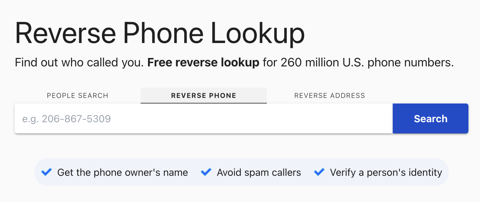 Reverse Phone Number Lookup With MobileTracking App