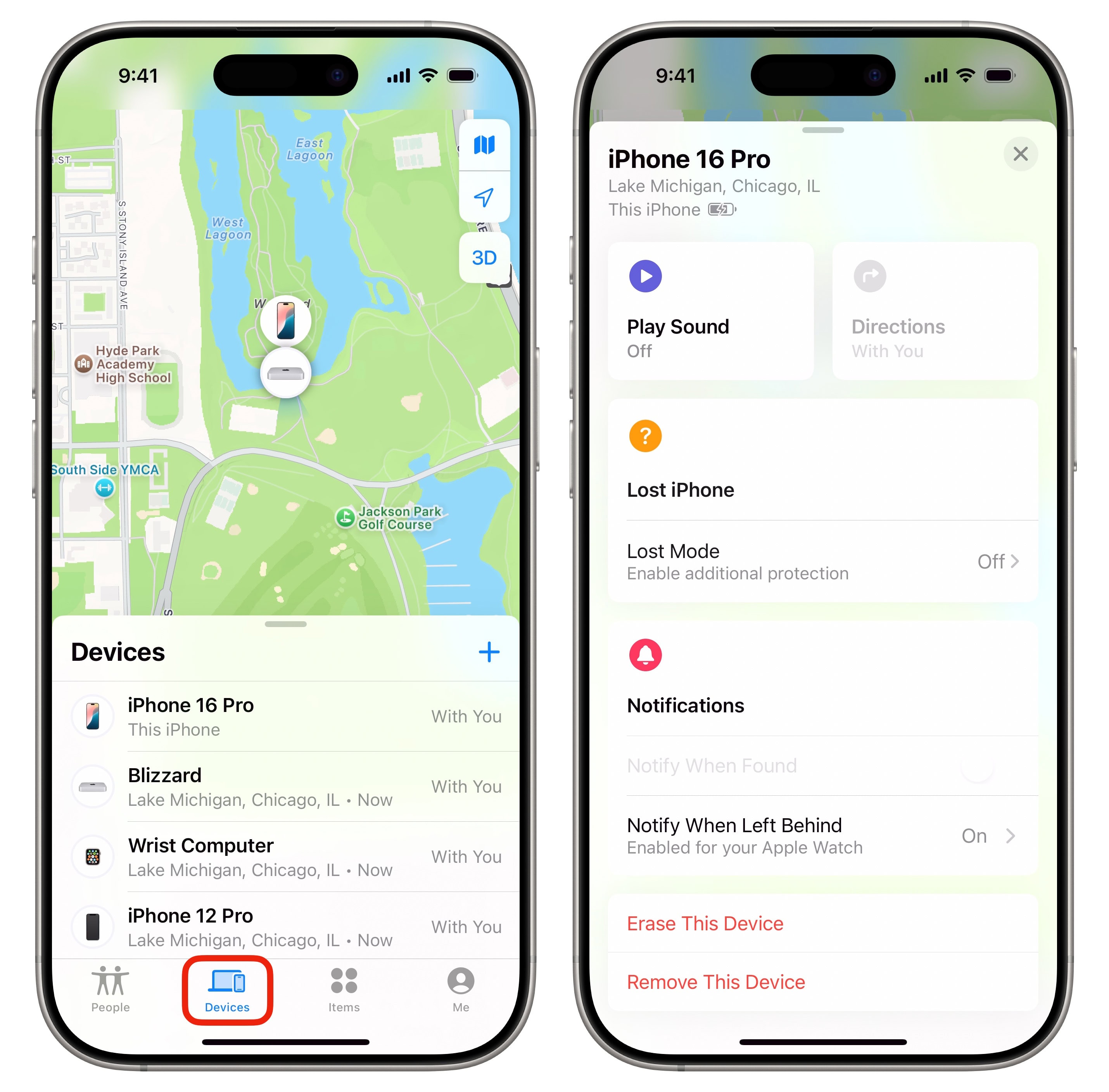 Tracking a lost iPhone using Apple Find My when the phone is turned off